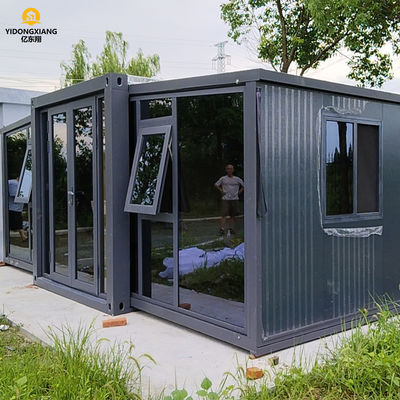quality  Foldable Steel Container House Expandable for Commercial Use factory