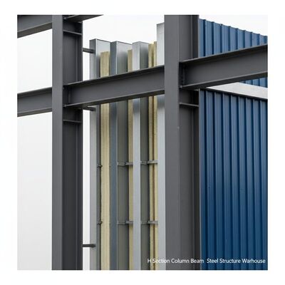 quality  Sandwich Panel Wall And Roof Prefabricated Steel Structure Customized Solar Panel Type Grade A Polycrystalline Designed For Commercial factory