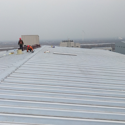 Prefabricated Steel Warehouse Building with Sandwich Panel Cladding