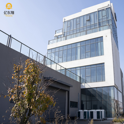 Sustainable Prefabricated Steel Structure Building Construction With Sandwich Panel Walls