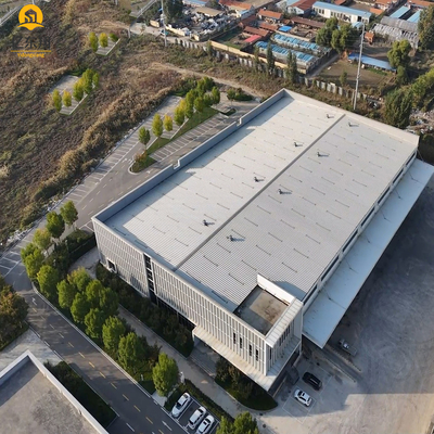 Large Span Prefabricated Steel Structure Building Q355 Q235 Steel Frame Structure Building