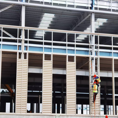 Large Span Prefabricated Steel Structure Building Q355 Q235 Steel Frame Structure Building