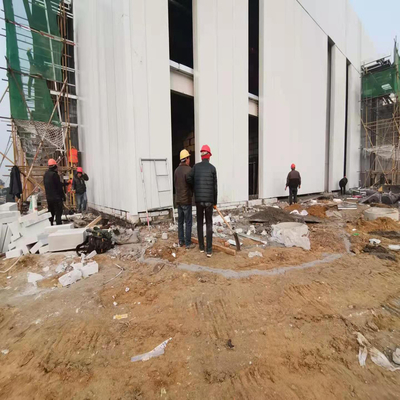 Galvanized Steel Frame Building Workshop Q235 Q355