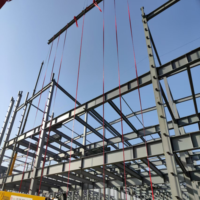 Affordable Custom Steel Frame Building Construction High Weather Resistance