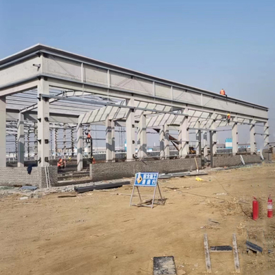 Affordable Custom Steel Frame Building Construction High Weather Resistance