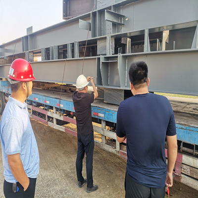 Affordable Custom Steel Frame Building Construction High Weather Resistance