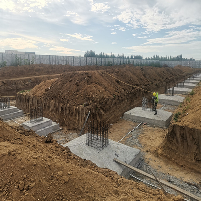 Affordable Custom Steel Frame Building Construction High Weather Resistance
