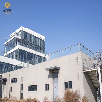 Steel Frame Buildings Construction with Sandwich Panel Cladding
