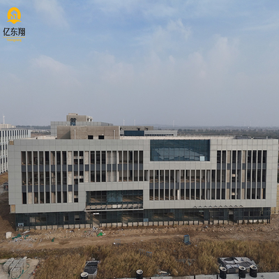 Steel Frame Buildings Construction with Sandwich Panel Cladding