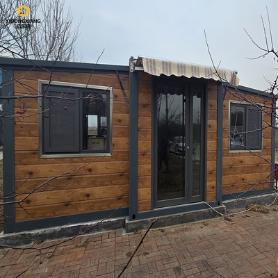 Galvanized Steel Frame Prefab Container House High Durability
