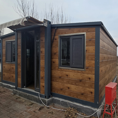 Galvanized Steel Frame Prefab Container House High Durability
