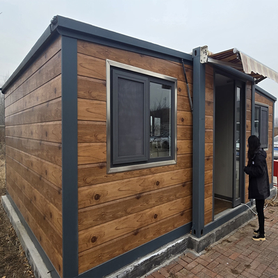 Galvanized Steel Frame Prefab Container House High Durability