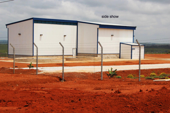 Prefabricated Steel Frame Feed Mill Warehouse Building