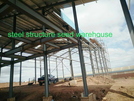 Prefabricated Steel Frame Feed Mill Warehouse Building