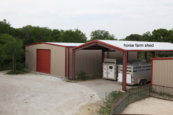 Prefabricated Steel Frame Feed Mill Warehouse Building