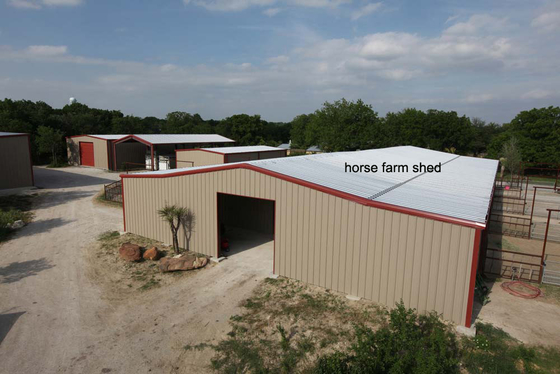 Prefabricated Steel Frame Feed Mill Warehouse Building