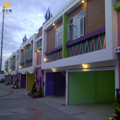 Light Steel Structure Prefabricated House , Prefab Industrial Building With Toilet Sink Shower