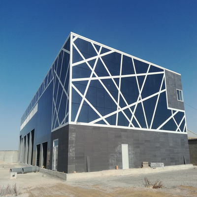 Fireproof Steel Structure Building Prefab Customizable Eco-Friendly
