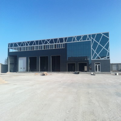 Fireproof Steel Structure Building Prefab Customizable Eco-Friendly