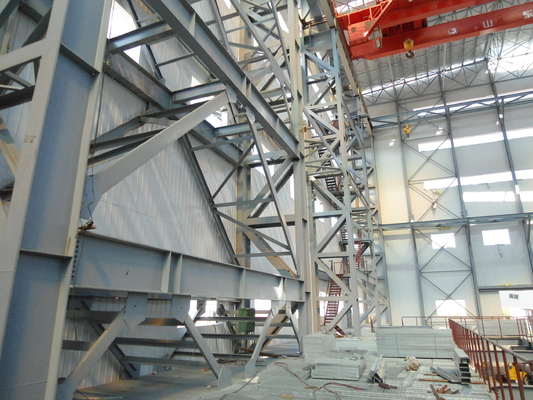 Fireproof Steel Structure Building Prefab Customizable Eco-Friendly