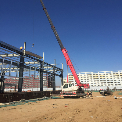 Q355B Steel Frame Prefabricated Warehouse for Food Workshop
