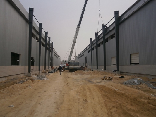 Q355B Steel Frame Prefabricated Warehouse for Food Workshop