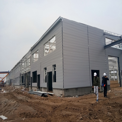 Q355B Steel Frame Prefabricated Warehouse for Food Workshop