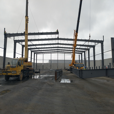 Low Carbon Steel Frame Warehouse Q235B Q345B H-Section CE Certified