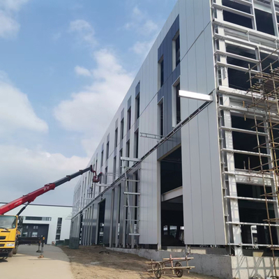 H Beam Steel Structure Building Q235B Q345B Industrial Warehouse
