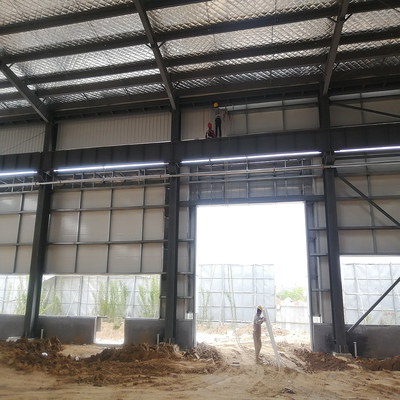 H Beam Steel Structure Building Q235B Q345B Industrial Warehouse