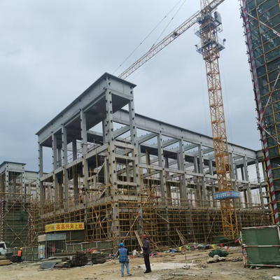 H Beam Steel Structure Building Q235B Q345B Industrial Warehouse