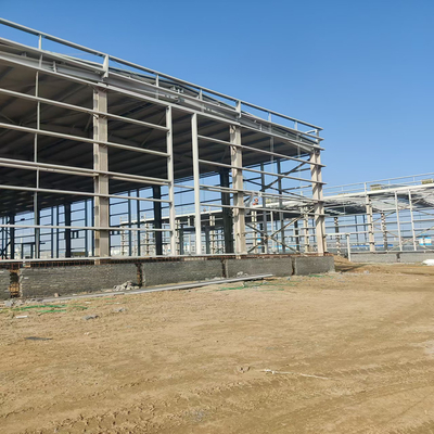 H Beam Steel Structure Building Q235B Q345B Industrial Warehouse