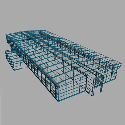 Customizable Steel Frame Warehouse Workshop with Thermal Insulation