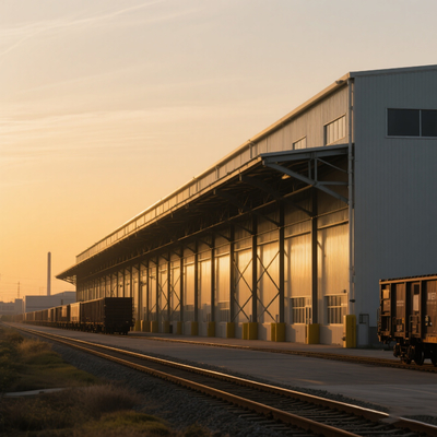 Prefabricated Steel Frame Buildings for Industrial Warehouses