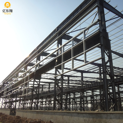 Hot Rolled Steel Frame Building with Sliding or Rolling Door
