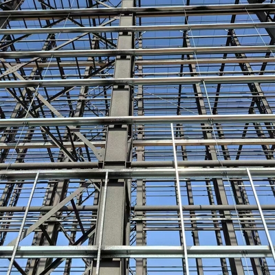 Custom Prefabricated Steel Warehouse Building With High Strength Frame