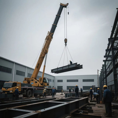Prefabricated Steel Structure Building Warehouse Workshop Q355 Q235