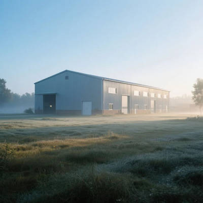 Pre Engineered Steel Building Warehouse With Q355B / Q235B Frame