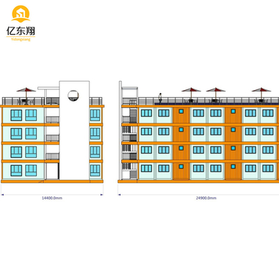 Q355 Q235 Steel Prefab Warehouse Building Fire Resistant Metal Building Workshop