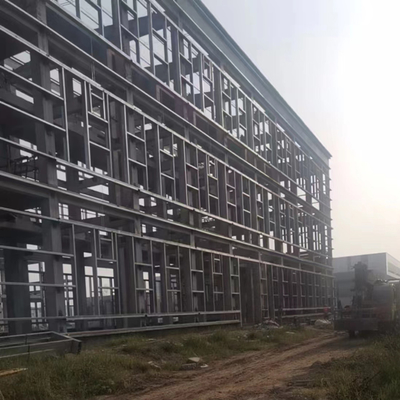 Custom Prefabricated Steel Structure Building Q235B Q345B Flat Pack