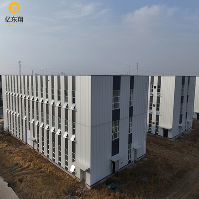 Custom Prefabricated Steel Structure Building Q235B Q345B Flat Pack