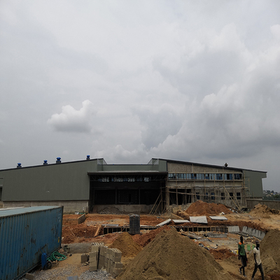 Q355 Q235 Steel Structure Warehouse with Sandwich Panel Walls