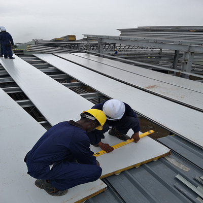 Q355 Q235 Steel Structure Warehouse with Sandwich Panel Walls