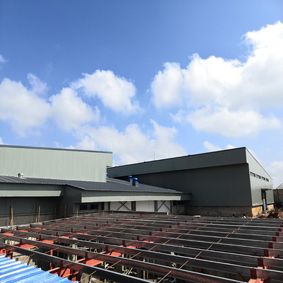 Q355 Q235 Steel Structure Warehouse with Sandwich Panel Walls