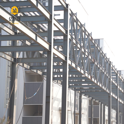 Durable Prefabricated Steel Warehouse , Prefab Metal Warehouse Building