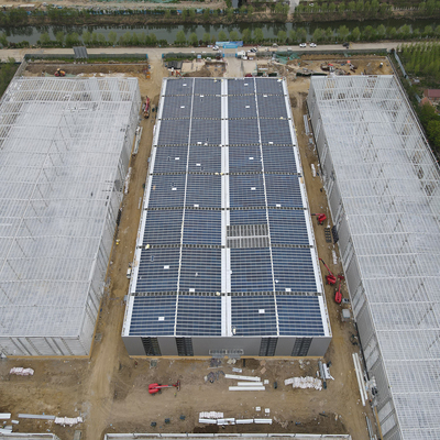 Durable Prefabricated Steel Warehouse , Prefab Metal Warehouse Building