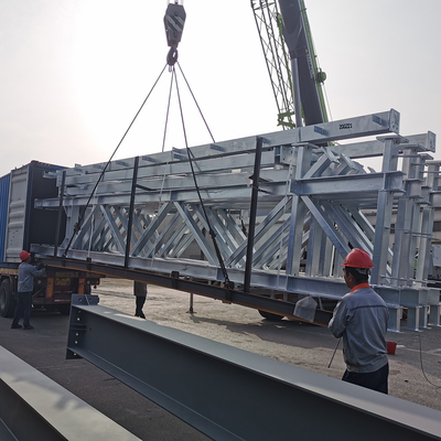Modular Steel Frame Warehouse Prefabricated Buildings Q235 Q355 Sandwich Panel