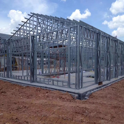 Modular Steel Frame Warehouse Prefabricated Buildings Q235 Q355 Sandwich Panel