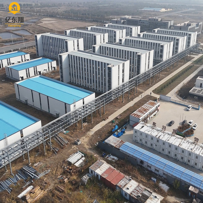 Modular Steel Frame Warehouse Prefabricated Buildings Q235 Q355 Sandwich Panel