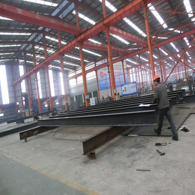 Industrial Waterproof Steel Structure Warehouse / Steel Frame Warehouse Construction